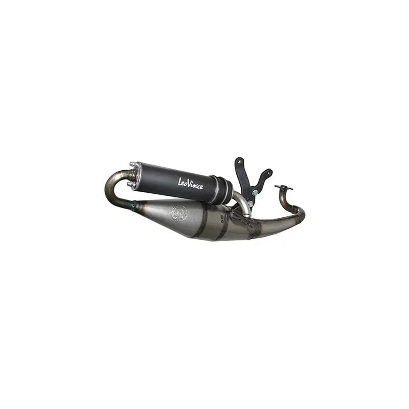 Produit De Marque Pot MBK Booster Stunt Yamaha Bw's Slider à partir de 2004 50cc – TT Hand Made Black Edition Leovince