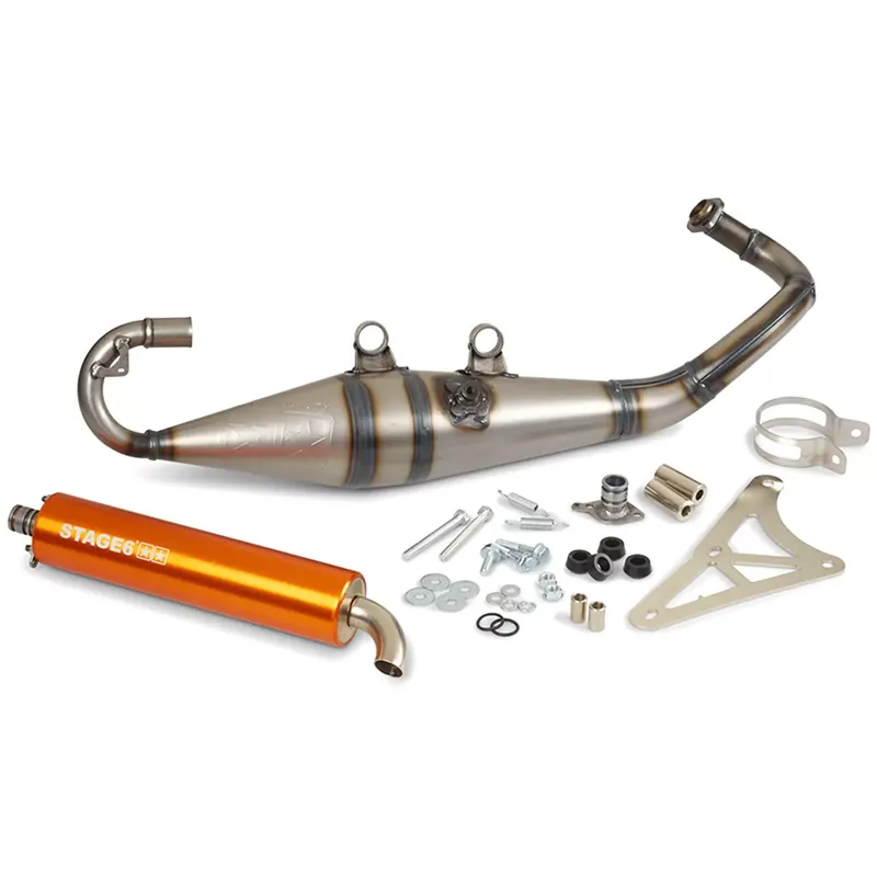 Pot Piaggio NRG Typhoon Zip 50 / 70cc – Pro Replica MK2 Orange Stage6 Solde
