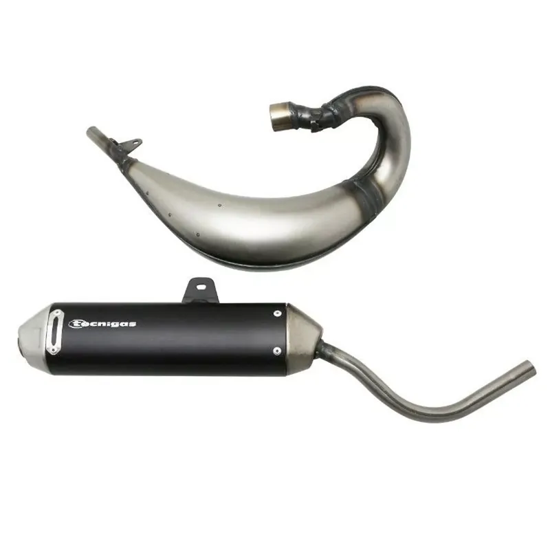 Meilleur Choix Pot Passage Haut Droit Beta RR 50cc – E-Nox Evo Steel Tecnigas
