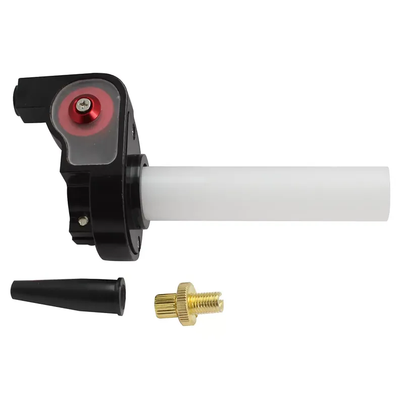 Poignée de gaz tirage rapide 90° NoEnd noir et rouge Promotion Saisonnière