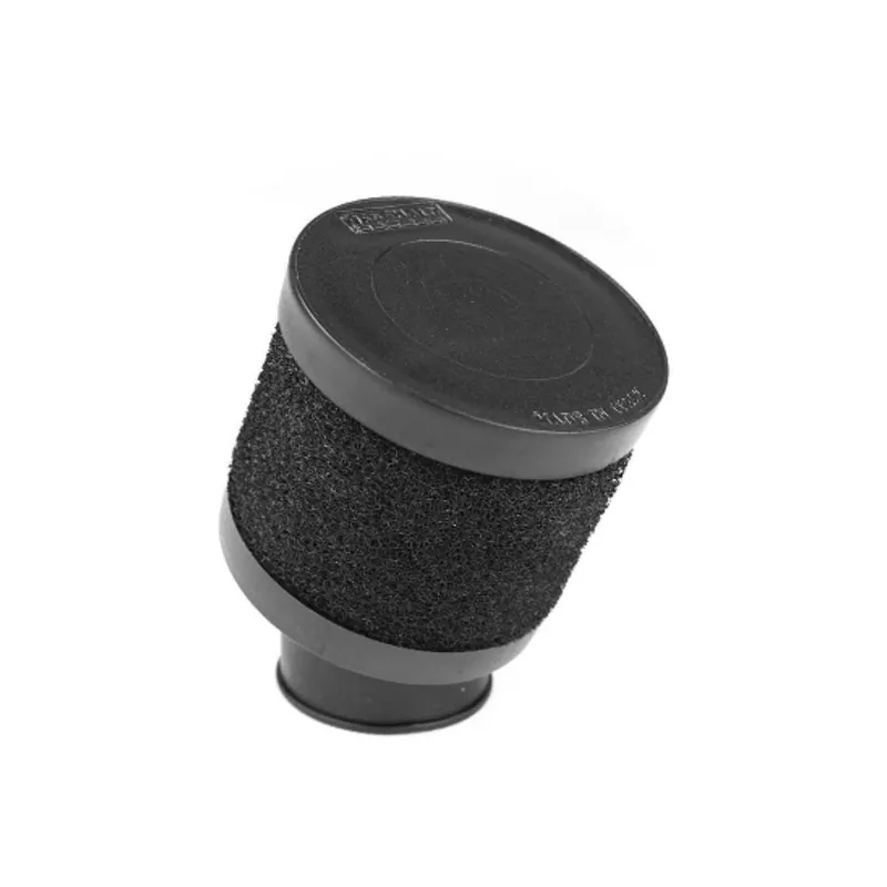 Promotion Saisonnière Filtre à air Peugeot Buxy Speedfight Trekker / Honda / Kymco / Sym – Marchald Small Filter 28mm coudé 30 degrés L 95mm Noir