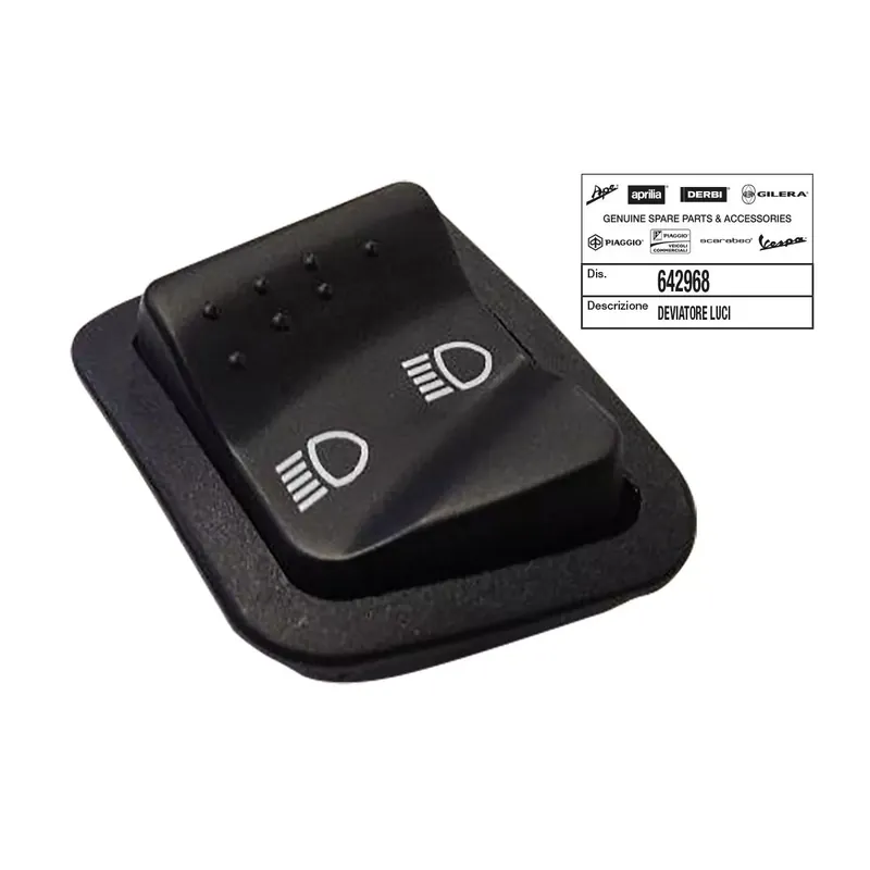 Vente Directe Bouton / commutateur droit code / phare Piaggio NRG Typhoon Zip Aprilia SR Gilera Runner Stalker – Origine Piaggio