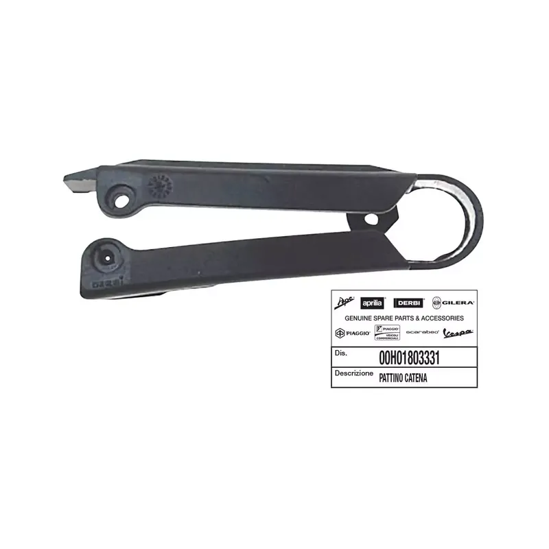 Seulement Aujourd&rsquo;hui PATIN DE CHAINE 50 A BOITE ORIGINE PIAGGIO GILERA SMT 2006/, RCR 2006//DERBI SENDA 2000//APRILIA 50 SX-RX 2006/