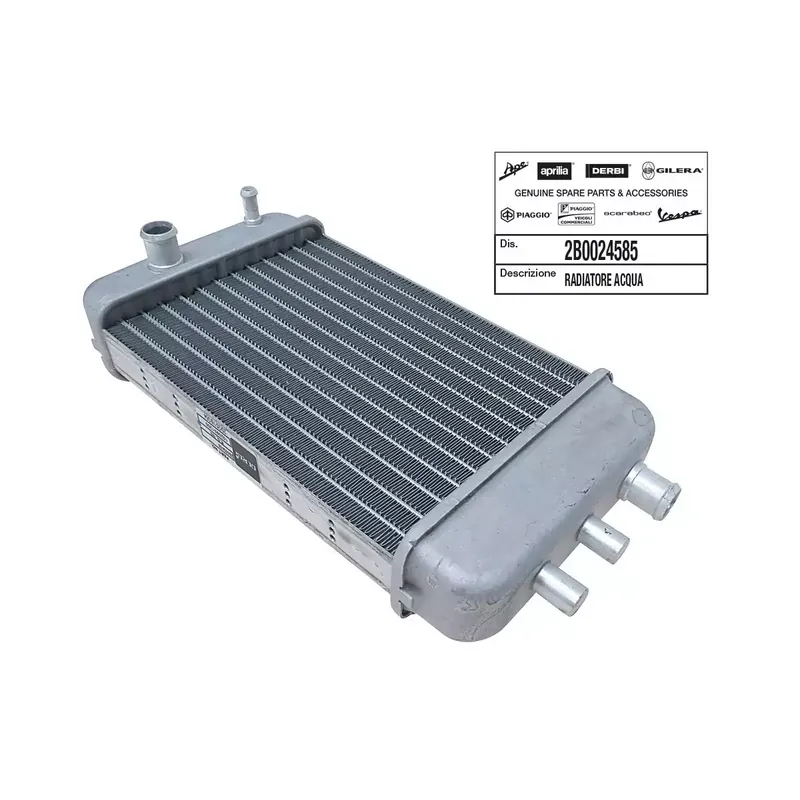 RADIATEUR 50 A BOITE ORIGINE PIAGGIO 50 GILERA SMT, RCR 2011//DERBI SENDA 2018//APRILIA RX, SX 2011/ Certifié