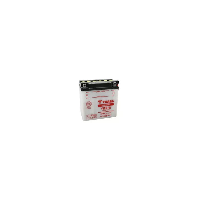 BATTERIE 12V 9Ah YB9-B ORIGINE PIAGGIO 50-125 FLY, LIBERTY, TYPHOON, VESPA LX/GILERA 50-125 RUNNER/APRILIA 50 SR H2O, SR-MOTARD, Nouveauté