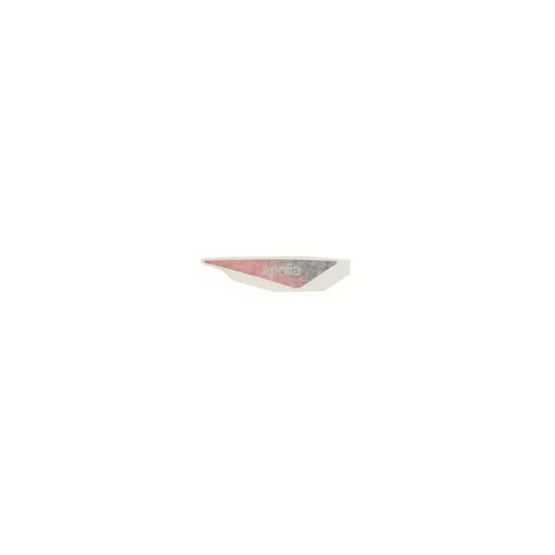 AUTOCOLLANT/STICKER/DECOR FACE AVANT GAUCHE ORIGINE PIAGGIO APRILIA 50 SR MOTARD (VEHICULE GRIS-BLANC OU ORANGE) -5A000590- Quantité Limitée