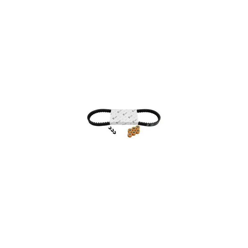 KIT TRANSMISSION (COURROIE, GALETS, GUIDES) ORIGINE PIAGGIO 50 LIBERTY 4T 1998/2005/APRILIA 50 SCARABEO 4T 2V 2002/2009, SCARABE Jusqu&rsquo;à Épuisement Des Stocks