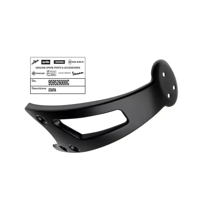 SUPPORT DE GARDE BOUE ARRIERE ORIGINE PIAGGIO 50 NRG POWER 2005//GILERA 50 RUNNER 2005/ Authentique