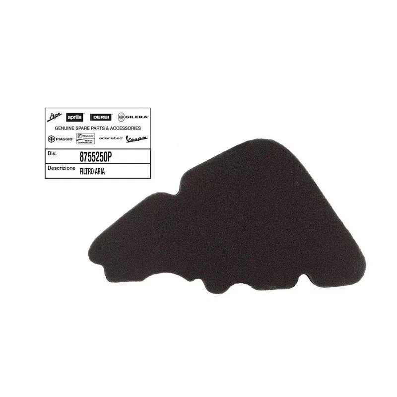 Réduction FILTRE A AIR (PREMIUM) ORIGINE PIAGGIO 50-125 LIBERTY 4T 1998/2005