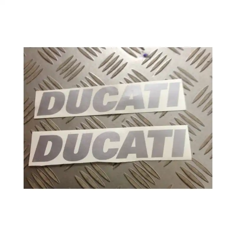 PAIRE AUTOCOLLANTS RÉSERVOIR DUCATI MONSTER – NEUF – Quantité Limitée
