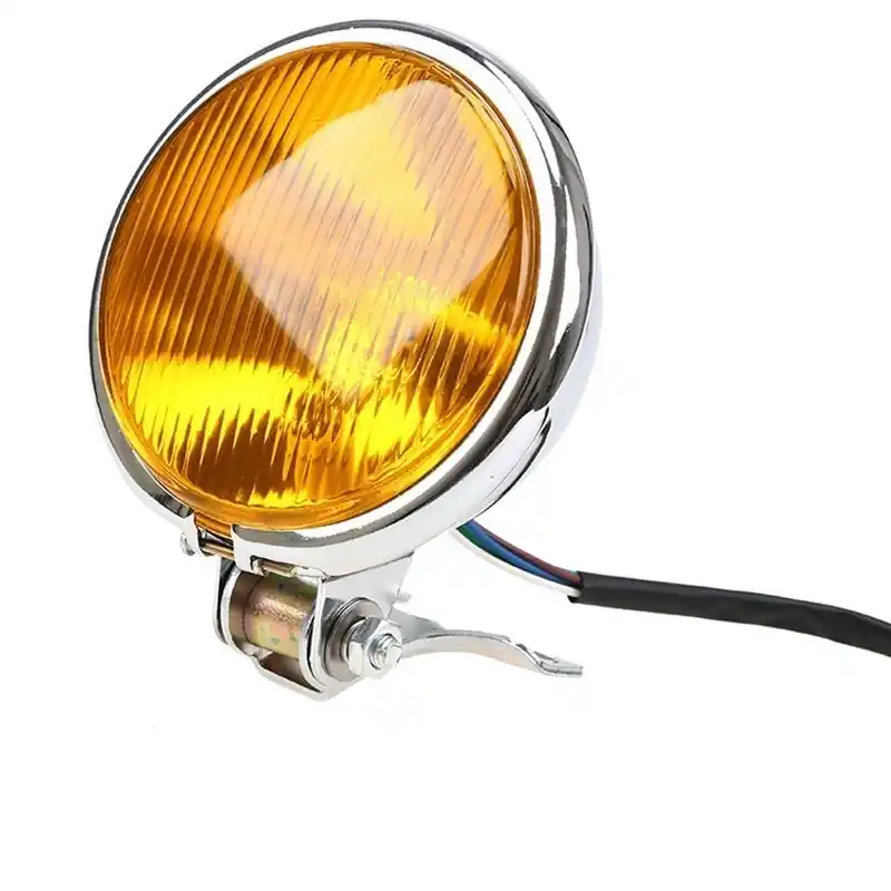 Certifié OPTIQUE PHARE AVANT VINTAGE CAFE RACER BOBBER