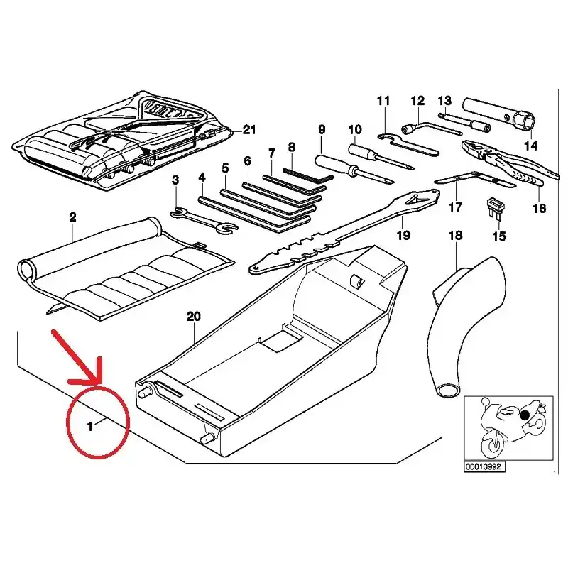 Petit Prix KIT COMPLET CAISSE A OUTIL ET OUTILLAGE KIT CREVAISON NEUF BMW