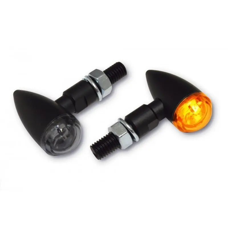 CLIGNOTANTS TYPE CAFE RACER UNIVERSEL LED LA PAIRE Achat Immédiat