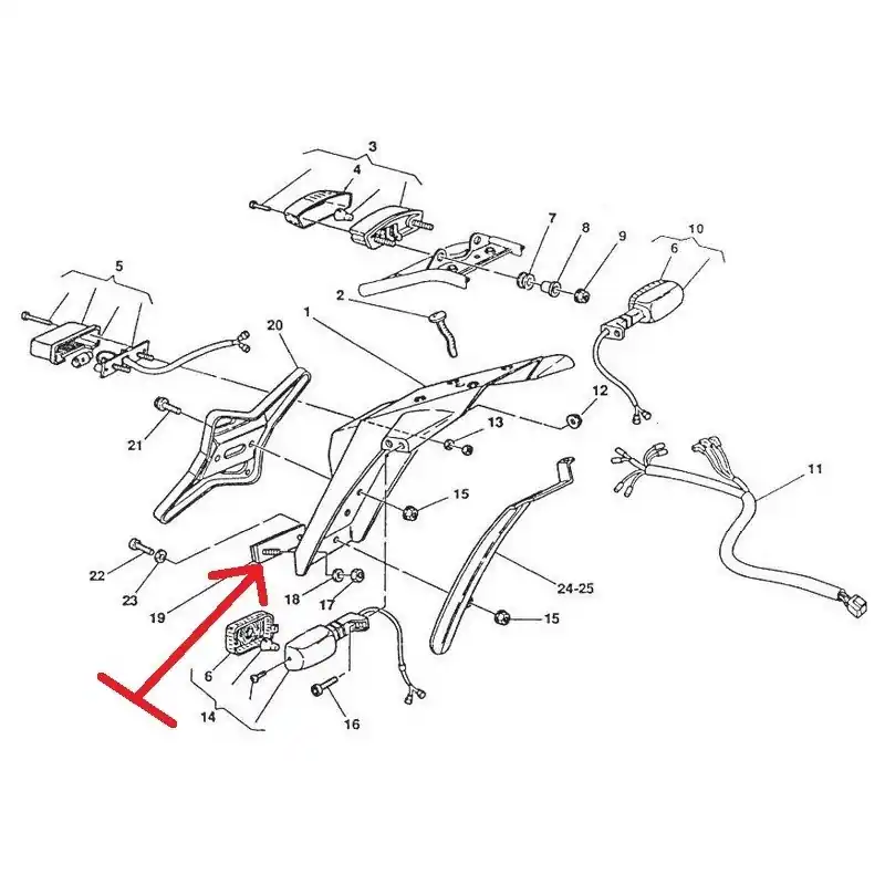CATADIOPE AVERTISSEUR origine DUCATI Must-Have