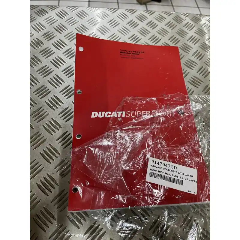 manuel atelier ducati 800 ssie supersport Anglais – japonais 91470471D Livraison Express