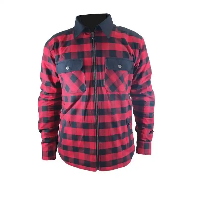 SUR CHEMISE RANGER ROUGE/NOIR L Bon Plan