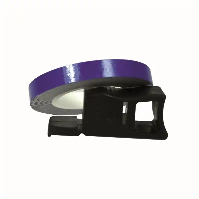 Solde FILETS DE JANTES BLEU REFLECHISSANT AVEC APPLICATEUR
