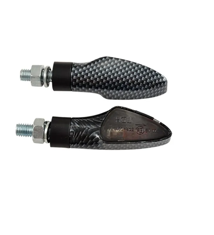 Paiement Sécurisé CLIGNOTANTS TUNR BLINKER CARBONE FUMEE A AMPOULE