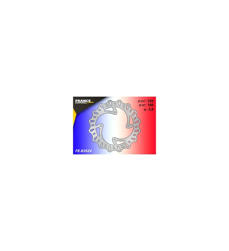 DISQUE DE FREIN A PETALES 220MM 4 TROUS Affaire À Saisir