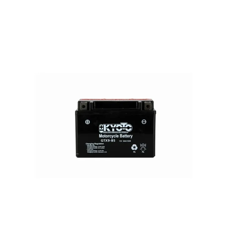 BATTERIE KYOTO GTX9BS ( btx9bs ytx9bs ) LIVREE AVEC PACK ACIDE Quantité Limitée