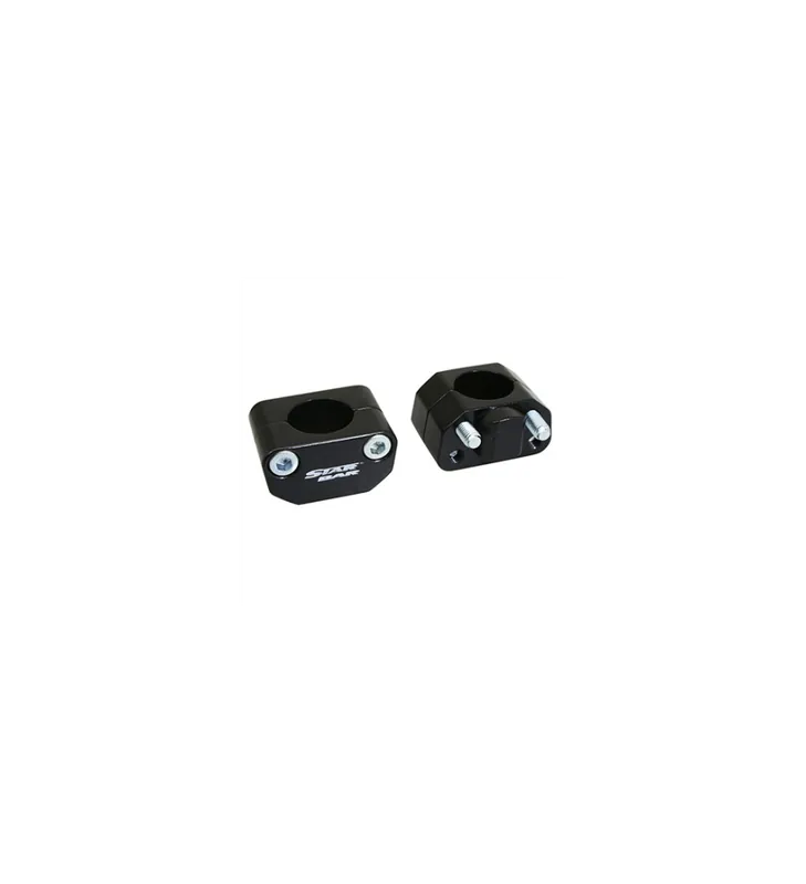 Seulement Aujourd&rsquo;hui PONTET DE GUIDON UNIVERSEL STAR BAR ALU DIAM 28,6mm NOIR