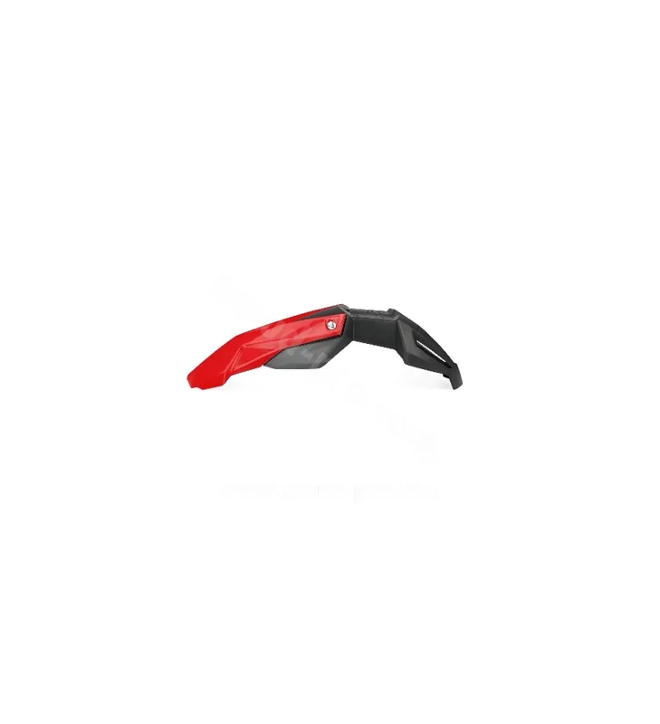 Quantité Limitée GARDE BOUE AV SUPER MOTARD NOEND UNIVERSEL NOIR / ROUGE