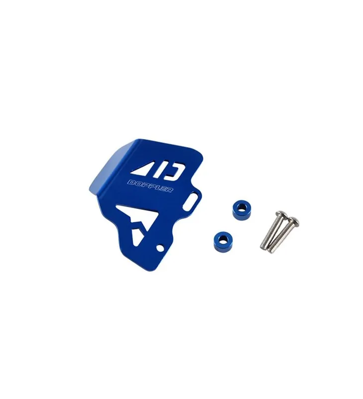 PROTECTION ALU MAITRE CYLINDRE FREIN ARRIERE DOPPLER BLEU Achat Immédiat