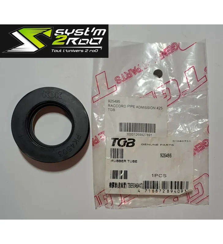 RACCORD DE PIPE D'ADMISSION QUAD 425 TGB Expédié Aujourd&rsquo;hui