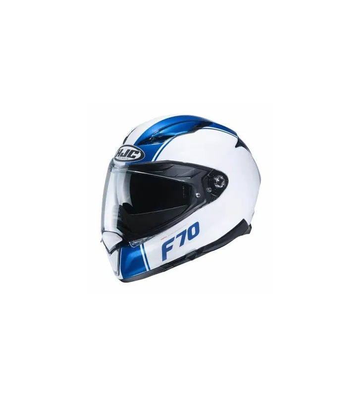 Populaire CASQUE HJC F70 INTEGRAL MAGO BLANC BLEU TAILLE S