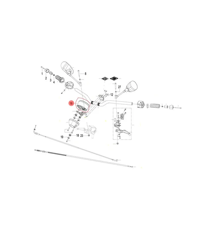 COMPTEUR KEEWAY K-LIGHT ORIGINE Prix Cassé