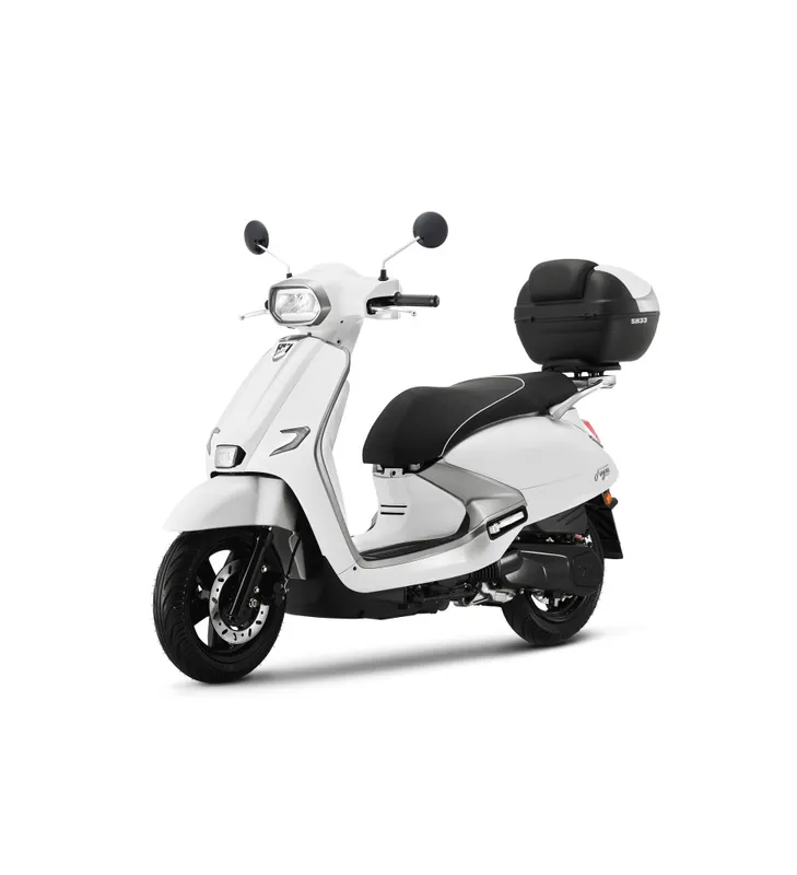 SCOOTER SYM FUGUE 125 AC ABS COLORIS BLANC E5+ Petit Prix