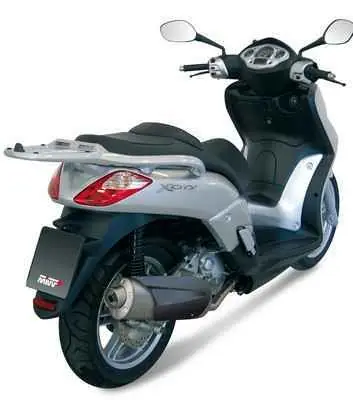 X City 125 MIVV City Run Ligne inox + catalyseur Satisfait Ou Remboursé