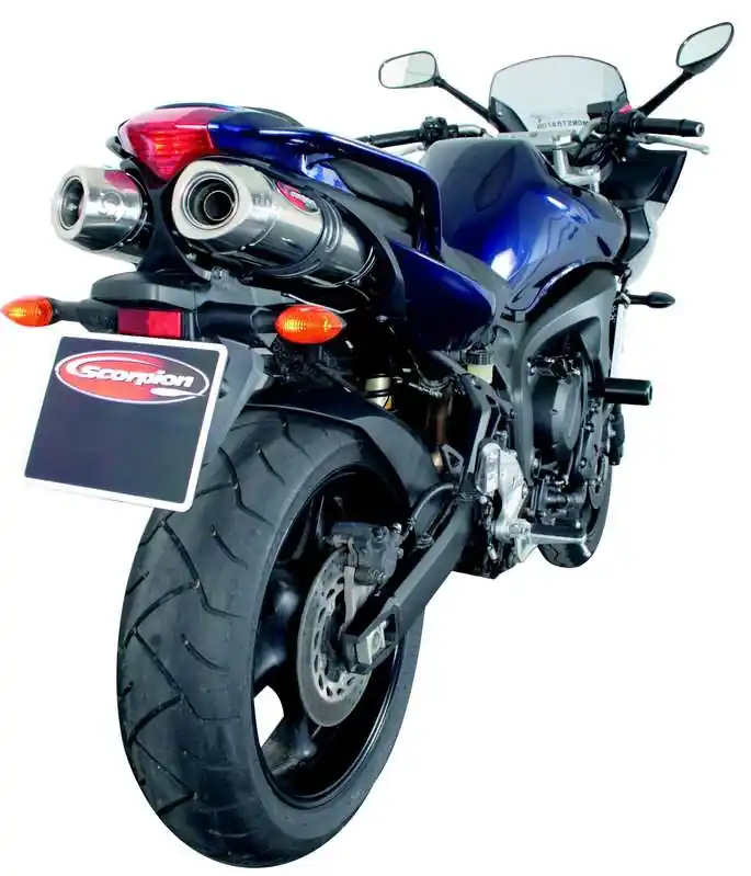 Produit De Marque 2 Silencieux Scorpion inox pour FZ 6 2004-2010
