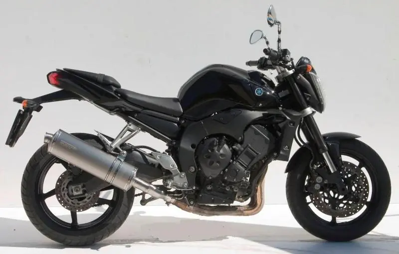 MIVV silencieux Sportline ovale long titane pour FZ1 / Fazer 2006/2009 Prix Cassé