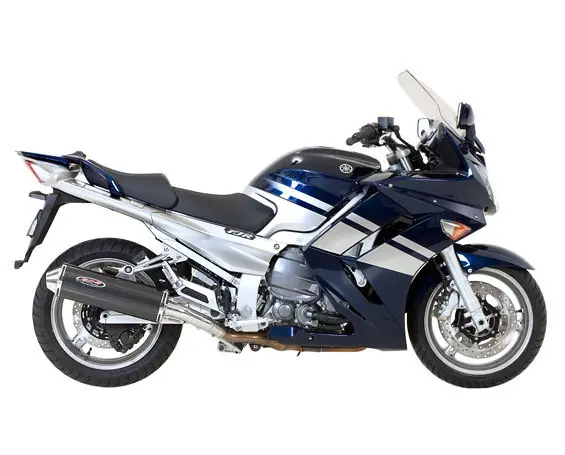 Populaire BOS 2 silencieux GTS/S Ovale carbone pour FJR 1300 2001/2005