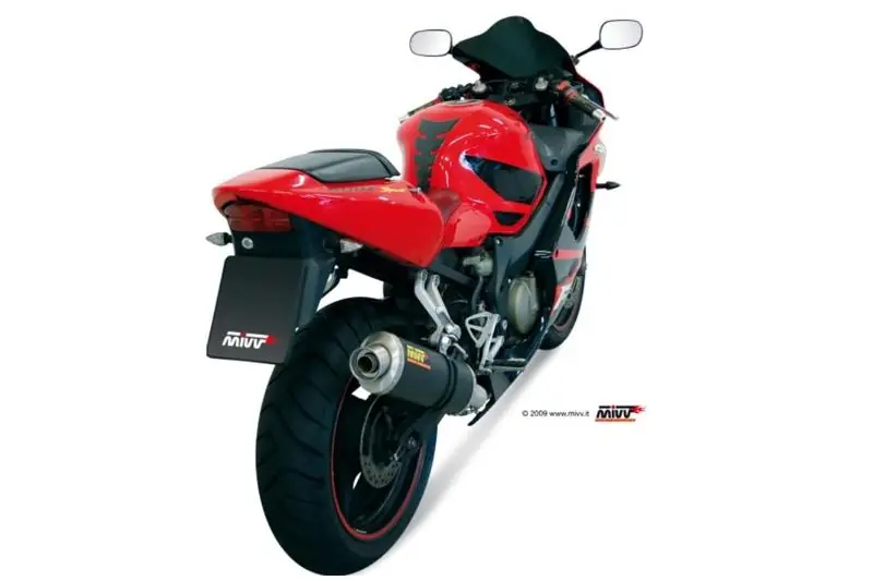 Mivv silencieux Sportline carbone pour CBR 600FS 2001/2005 Authentique
