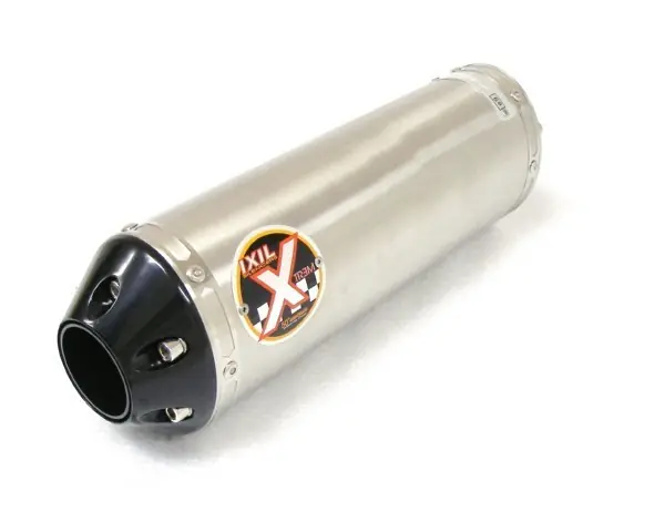Certifié Ixil silencieux ovale court inox pour Triumph 600 Daytona