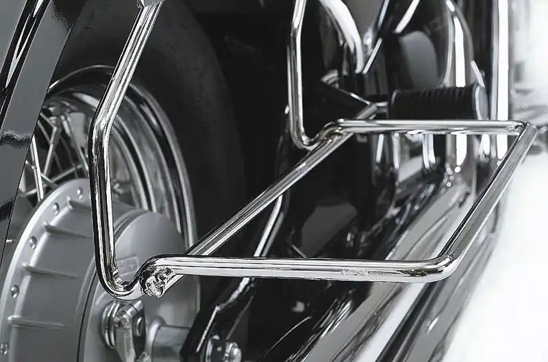Support pour sacoches Ledrie cuir rigides sur XV 1600 Authentique