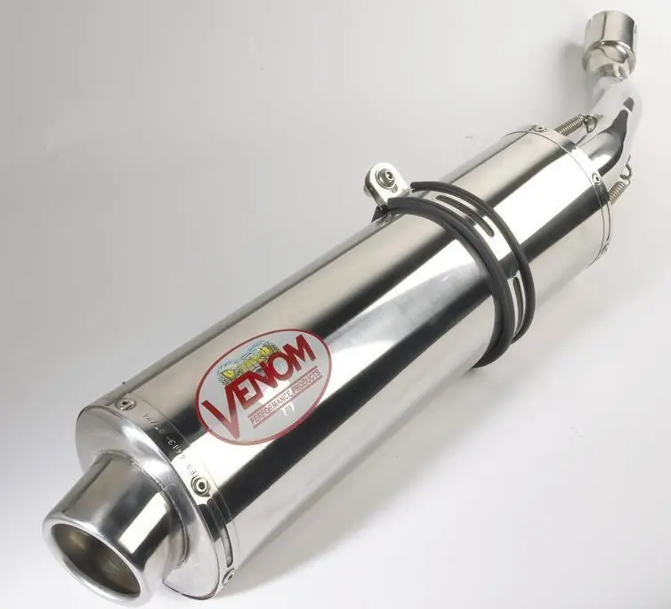 Expédié Aujourd&rsquo;hui silencieux Venom ovale pour Triumph Daytona 955 2002-2006