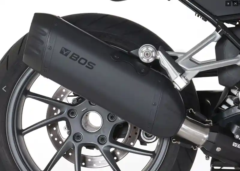 Soldes Bos silencieux DESERTFOX inox noir pour KTM 1290 Super Adventure