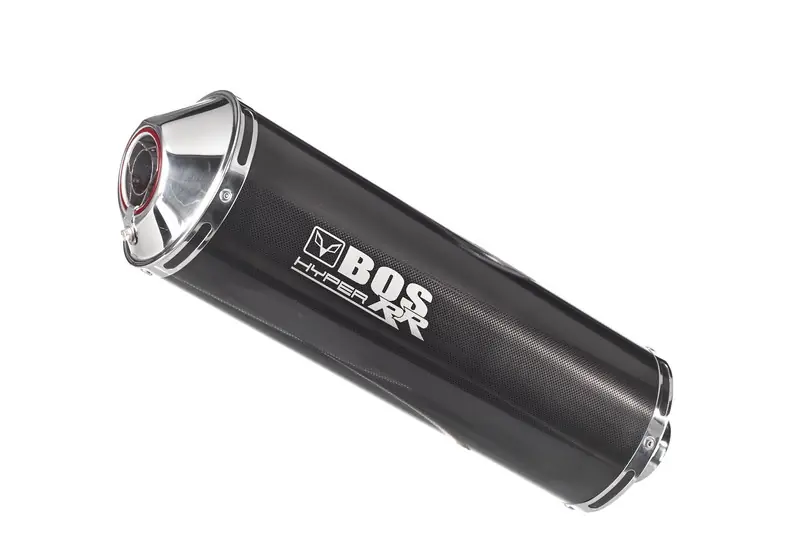 Bon Marché Bos Silencieux Ovale 120mm look carbone pour Suzuki GSX650F 2007-…