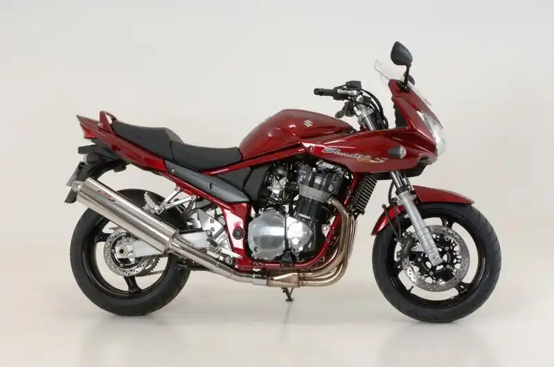 Certifié Bos silencieux ovale 120 inox pour Suzuki GSF1200 2006