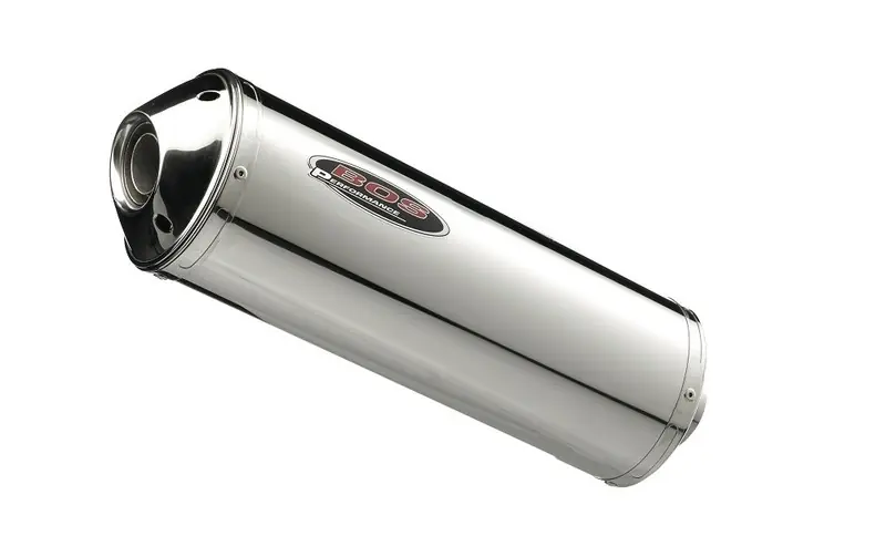 Bos 2 Silencieux Ovale GP-2 inox poli pour Suzuki GSX1300R Hayabusa Expédition Rapide
