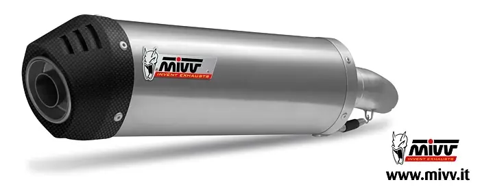 Top Vente Silencieux Mivv titane pour 125 Varadero 2001 / 2006