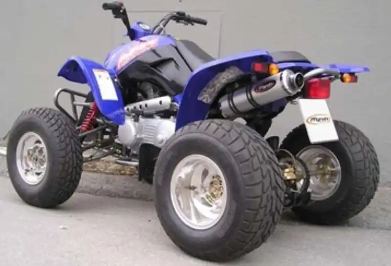 Promotion Silencieux Marving rond alu pour quad Barossa 250 SKYWALKER 2006>