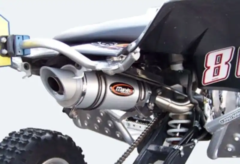 Réduction Silencieux Marving rond pour quad Suzuki LTR 450 2006>
