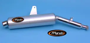 Soldes Marving silencieux chrome/alu pour Suzuki RF600R 93/94