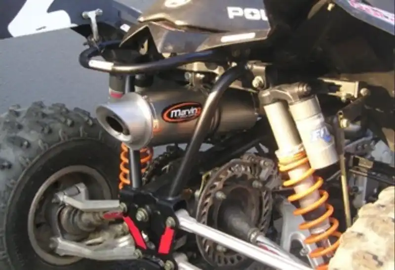 Silencieux Marving rond alu pour quad Polaris Outlaw 525 2007> Offre Du Jour