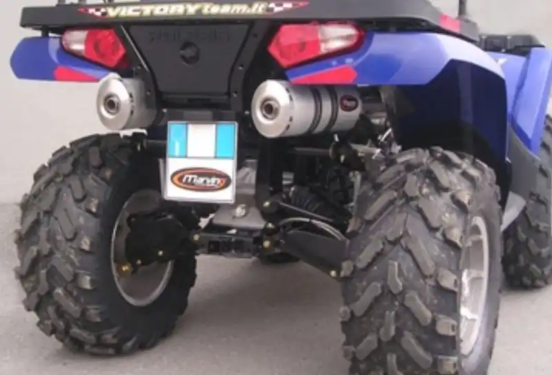 Ligne complète Marving Oval pour quad Polaris Sportsman 800 06/08 Usine Directe