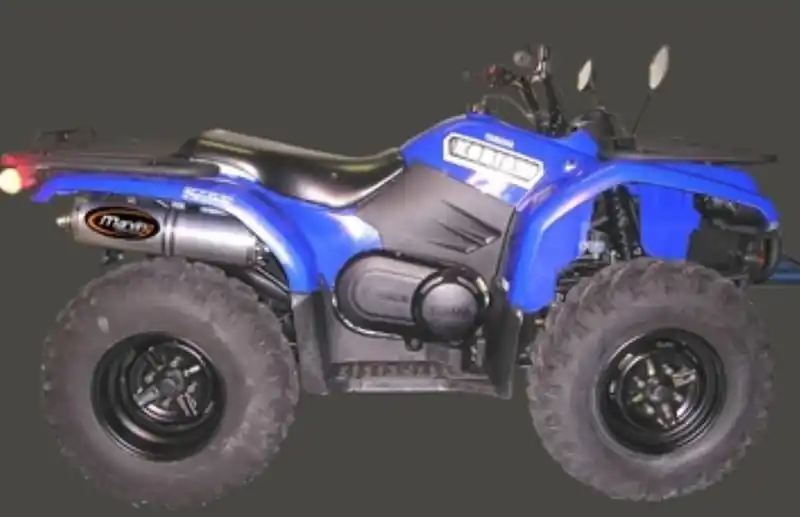 Nouvelle Collection Silencieux Marving alu ovale pour quad Yamaha KODIAK et WOLVERINE